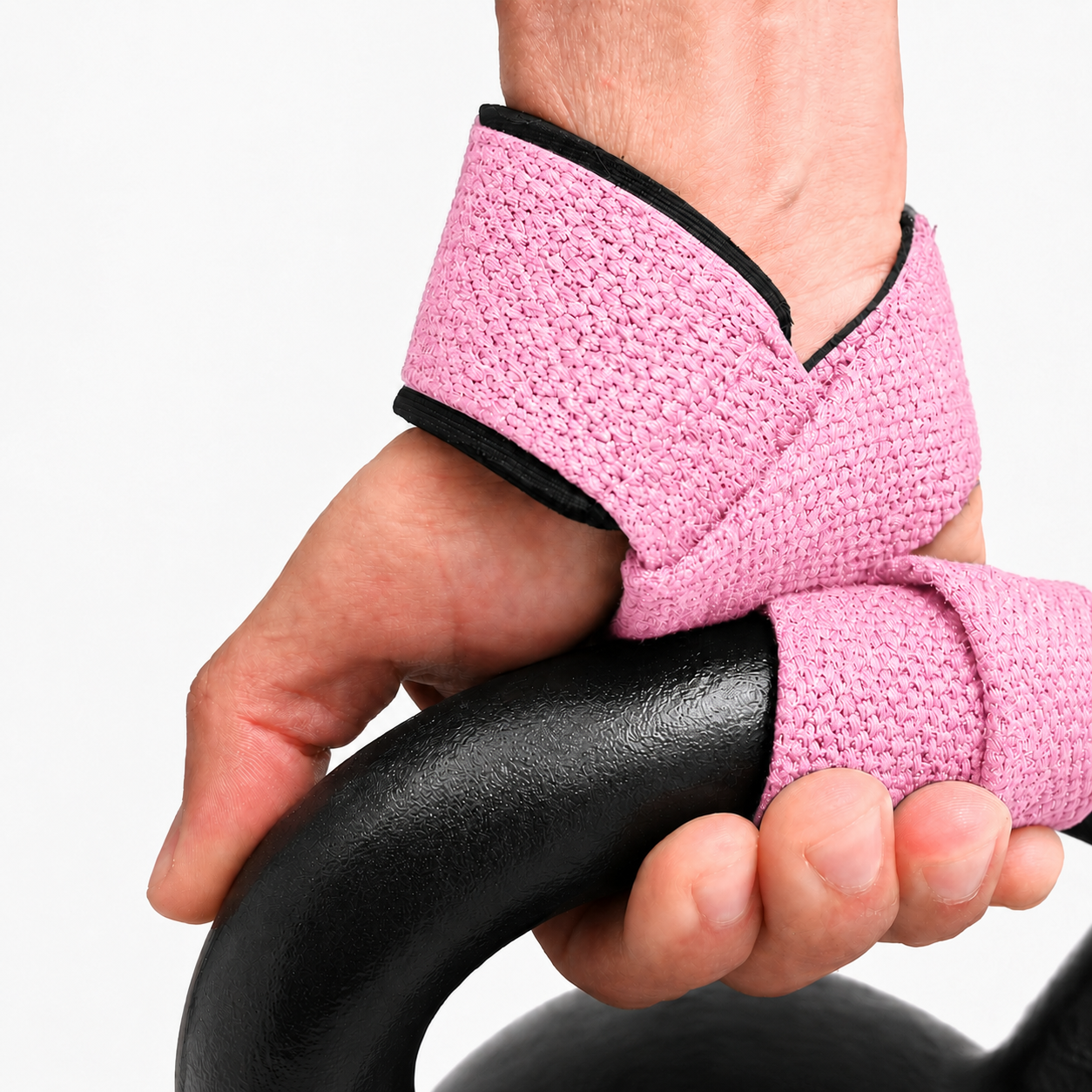 Pink Strength Lifting Straps